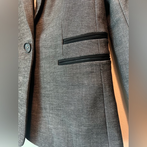 Charcoal Ladies Blazer - Picture 3 of 8